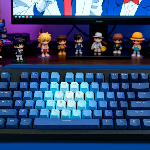 Blue Dream Backlit OEM Profile Keycaps Set