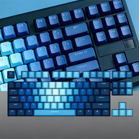 Blue Dream Backlit OEM Profile Keycaps Set
