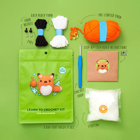 Crochet-kit Beginner Bundle