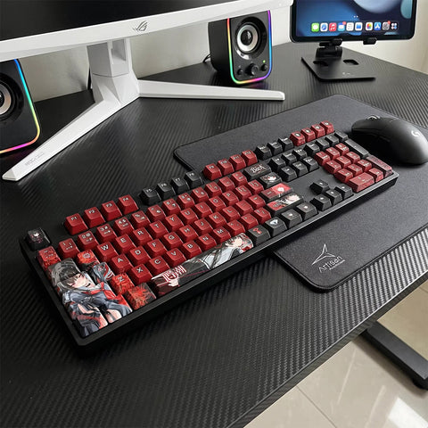 [Wuthering Waves] Chisa PBT Cherry Profile Keycaps Set