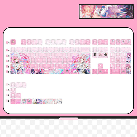 [Wuthering Waves] Aemeath PBT Cherry Profile Keycaps Set