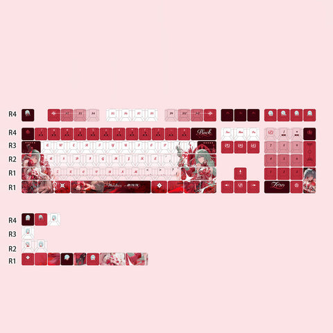 [Wuthering Waves] Phrolova PBT Cherry Profile Keycaps Set