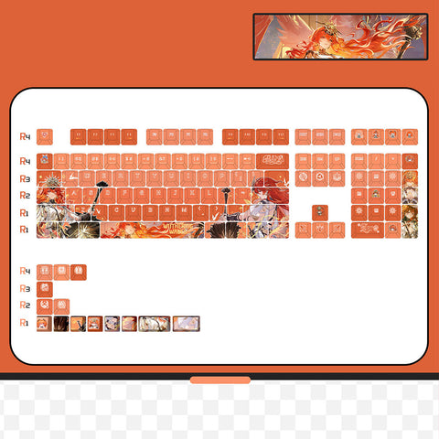 [Wuthering Waves] Augusta PBT Cherry Profile Keycaps Set