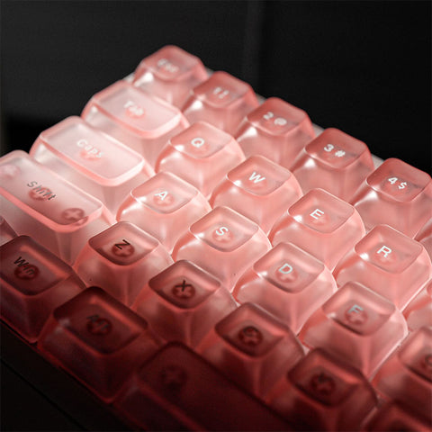 Star Prism RGB Transparent Keycaps Set