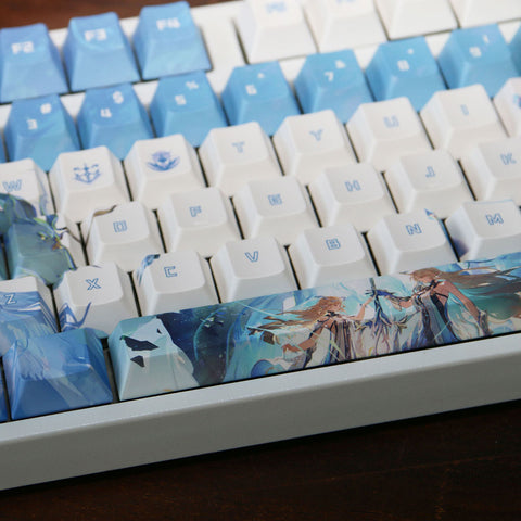 [Wuthering Waves] Cartethyia PBT Cherry Profile Keycaps Set
