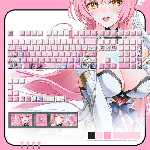 [Wuthering Waves] Aemeath PBT Cherry Profile Keycaps Set