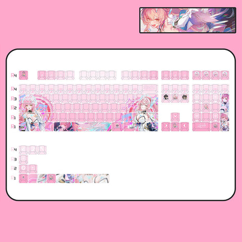 [Wuthering Waves] Aemeath PBT Cherry Profile Keycaps Set