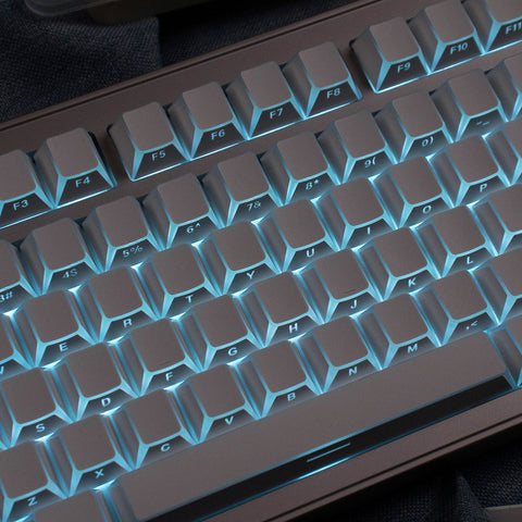 Edge Shadow PBT Cherry Profile Shine-through Keycaps Set
