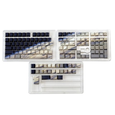 Earth Side Print PBT Cherry Profile Keycaps Set