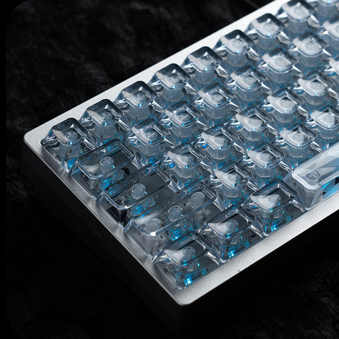 Star Prism RGB Transparent Keycaps Set