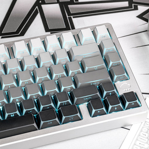 Edge Shadow PBT Cherry Profile Shine-through Keycaps Set