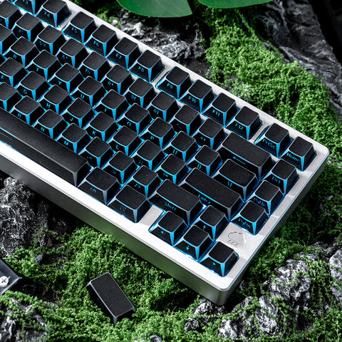 Edge Shadow PBT Cherry Profile Shine-through Keycaps Set