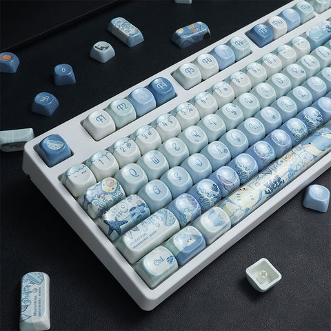 Underwater World MOA Profile PBT Keycap Set