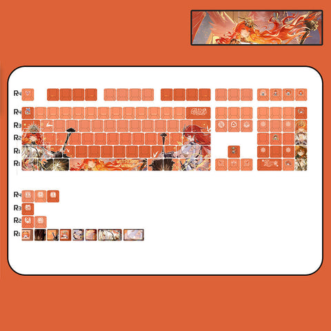 [Wuthering Waves] Augusta PBT Cherry Profile Keycaps Set