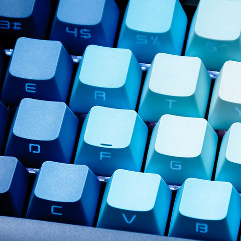 Blue Dream Backlit OEM Profile Keycaps Set