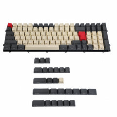 Gray-Beige-125-Keys-PBT-OEM-Profile-Keycaps-Set