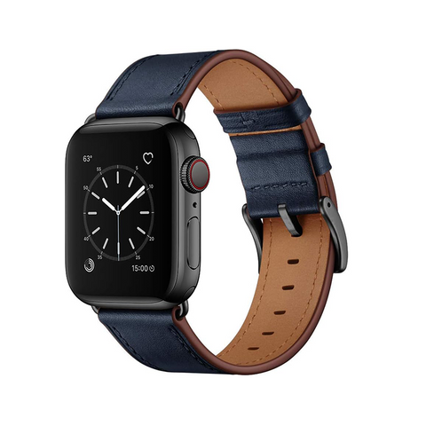 Nappa Leather Business Watch Strap