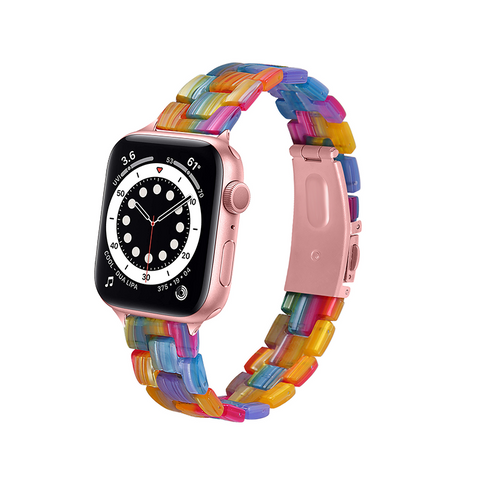 iWatch  Slim Transparent Resin Sports Strap