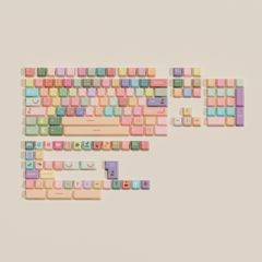 🎁 Candy Series PBT Keycap Set - Cherry Profile (100% off)