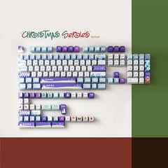 christmas-series-keycap-set-pbt-cherry-profile-gift-of-frozen