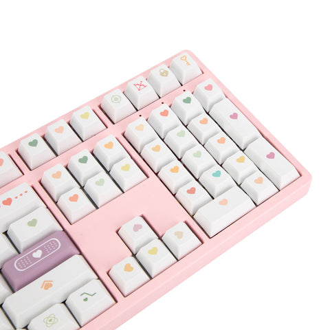 colorful-love-keycap-set-pbt-cherry-profile