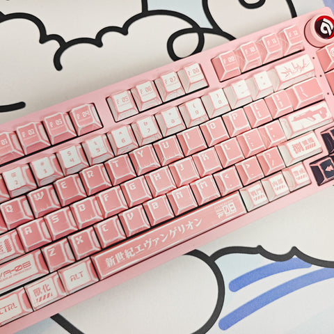 comic-line-evangelion-unit-08-PBT-Cherry-profile-keycaps-set