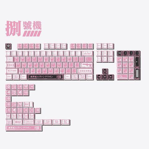 Comic-line Evangelion Cherry Profile Keycaps Set