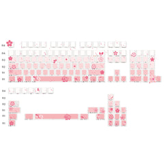 DIY-KEYCAPS-falling-sakura-side-printed-oem-backlit-keycaps-set