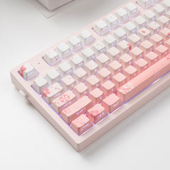 DIY-KEYCAPS-falling-sakura-side-printed-oem-backlit-keycaps-set