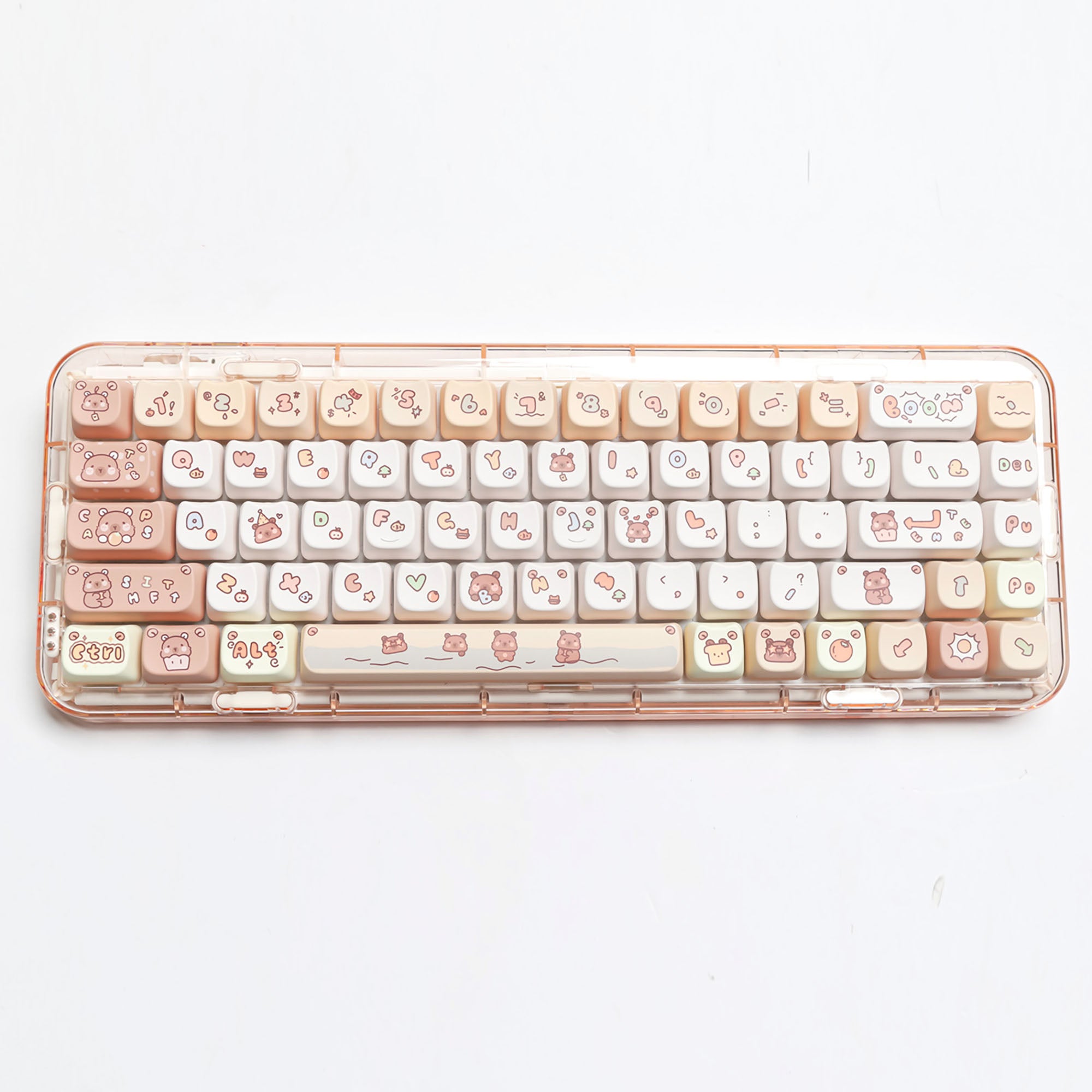 kapibara-keycap-set-mao-profile-special-shaped