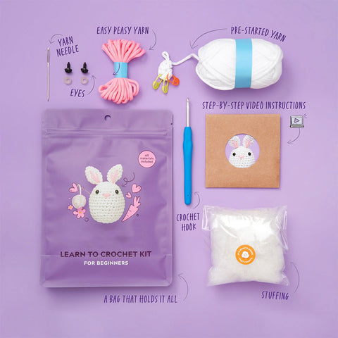 Crochet-kit Beginner Bundle