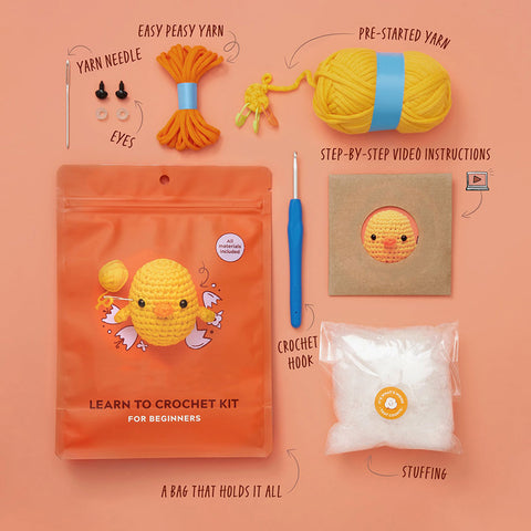 Crochet-kit Beginner Bundle