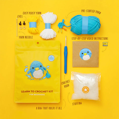 Crochet-kit Beginner Bundle