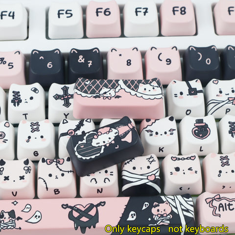 mystic-black-kitty-moa-profile-pbt-keycaps-set-back