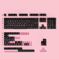 customized-keycaps-pink-lighting-cherry-profile-keycaps-set