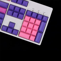 JKDK Purple Envelope Keycaps Set DSA Profile PBT 64/68/75/87/98