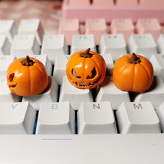 resin-translucent-3d-pumpkin-keycaps