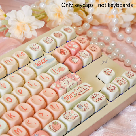 strawberry-kitten-moa-profile-pbt-keycaps-set