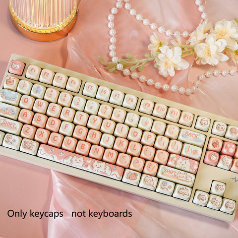strawberry-kitten-moa-profile-pbt-keycaps-set
