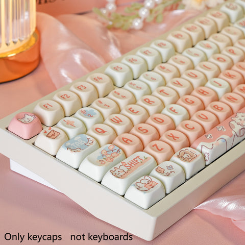 strawberry-kitten-moa-profile-pbt-keycaps-set