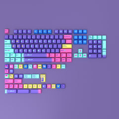 vaporwave-keycap-set-pbt-cherry-profile