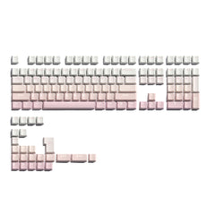 customize-keycaps-132-Classic-Profile-PBT-WhitePink-Gradient-Keycaps-set