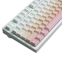 customize-keycaps-132-Classic-Profile-PBT-WhitePink-Gradient-Keycaps-set