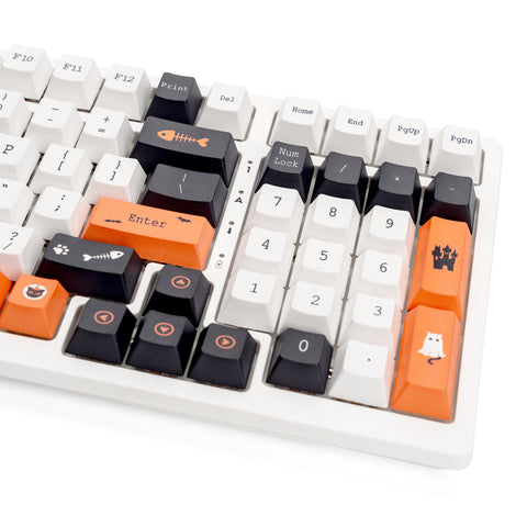 customize-keycaps-HALLO-CAT-PBT-custom-Keycaps