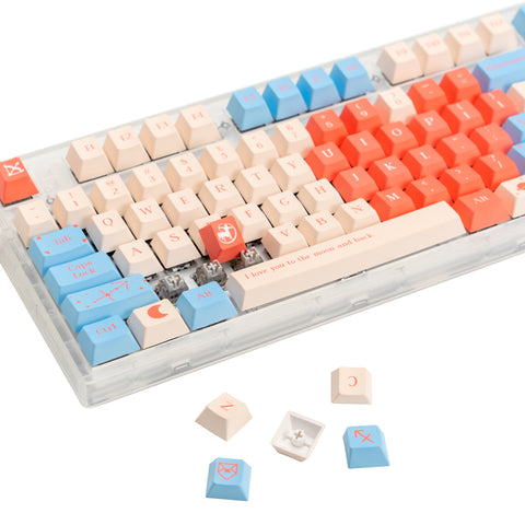 customize-keycaps-Sagittarius-constellation-series-pbt-mechanical-keyboard-keycaps-set