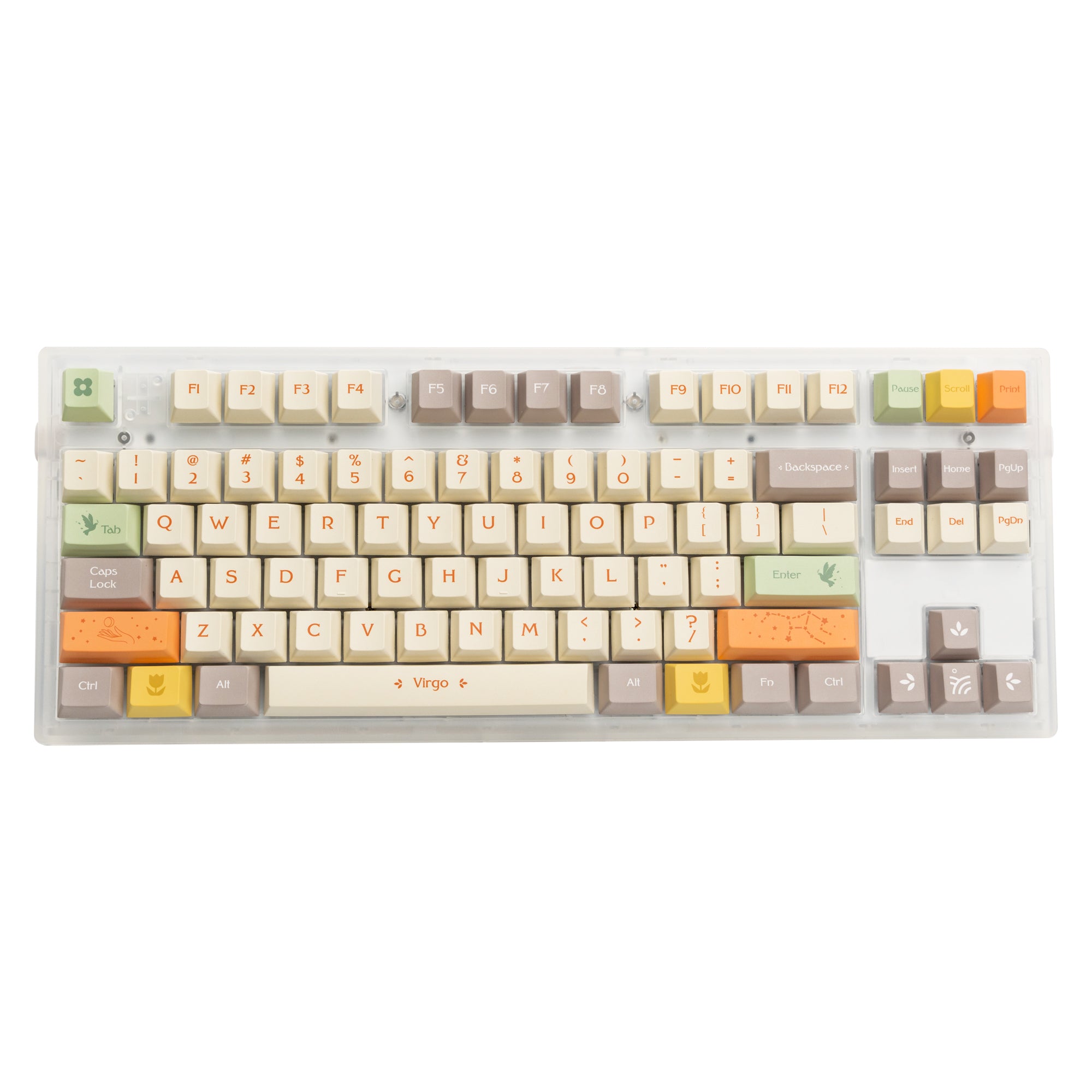 diy-keycaps-virgo-constellation-series-pbt-mechanical-keyboard-keycaps-set